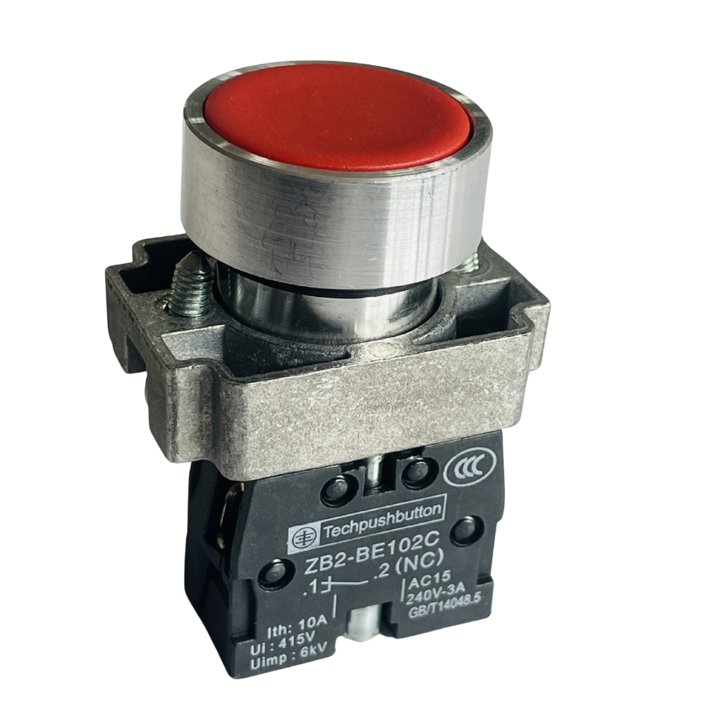 Red On/Off Switch(A) for a UPVC machine