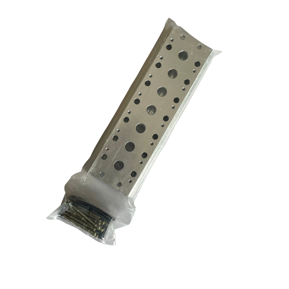 7 Hole Manifold for a UPVC welding machine