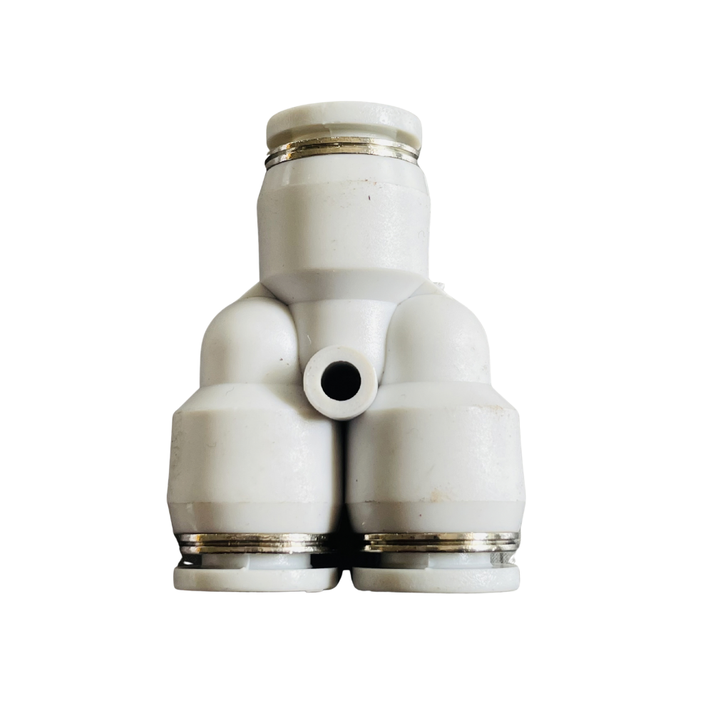 8mm 3 Way Connector for a UPVC machine