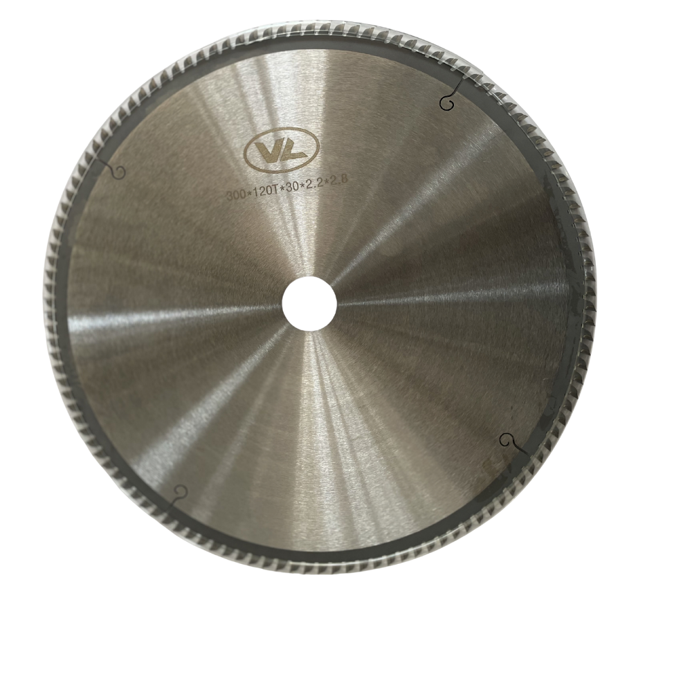 Circular saw blade for UPVC cutting or glazing bead machines